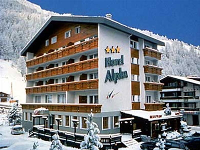 Hotel Alpha Saas-Grund Dış mekan fotoğraf