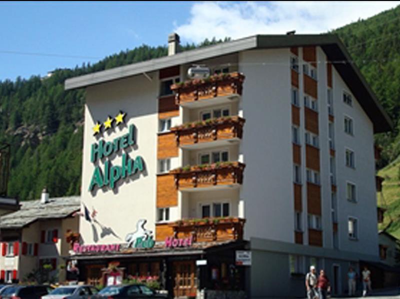 Hotel Alpha Saas-Grund Dış mekan fotoğraf